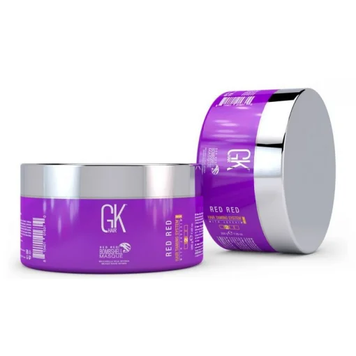 Маска с красным оттенком для окрашенных волос GKhair Global Keratin Red Red Bombshell Masque, 200 мл