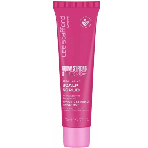 Стимулирующий скраб для кожи головы для усиления роста волос Lee Stafford Grow Strong and Long Stimulating Scalp Scrub, 100 мл