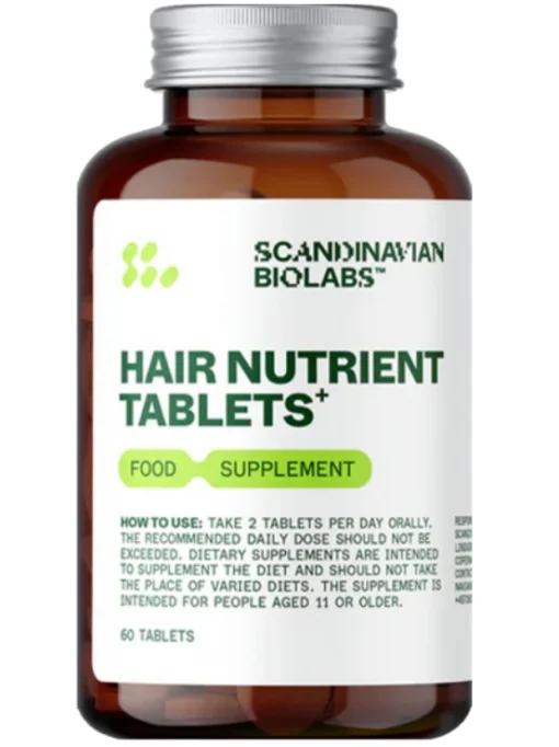 Живильні таблетки для волосся Scandinavian Biolabs Bio-Pilixin, 60 таб